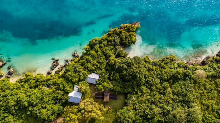 Arrival on Pemba Island