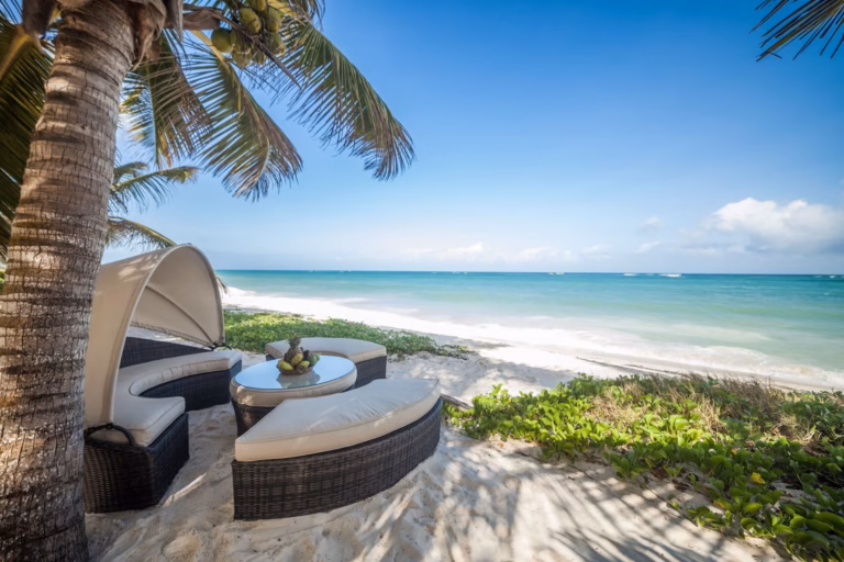 Arrival at Diani Beach