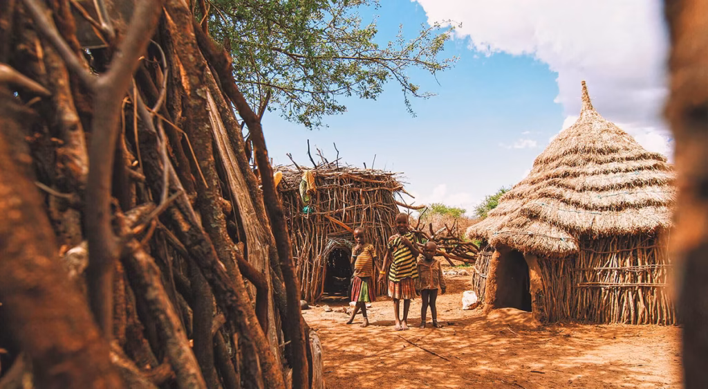African Villages—Real African lifestyle