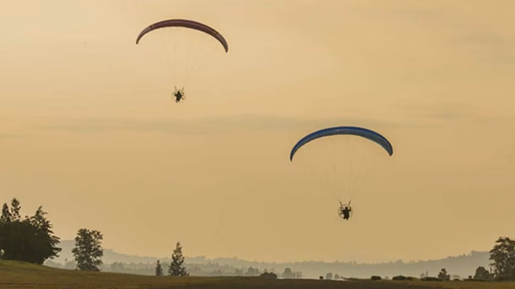 Paramotoring in Rwanda