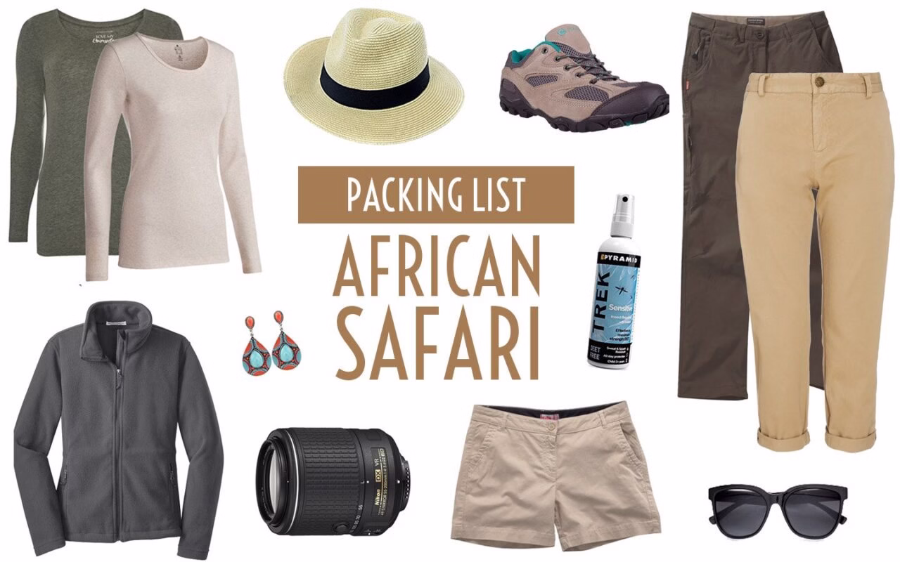 what to wear on safari Uganda